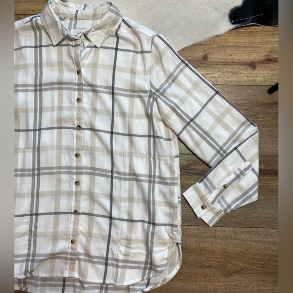 Jachs Girlfriend Women's Plaid Soft Flannel Shirt - Picture 2 of 9